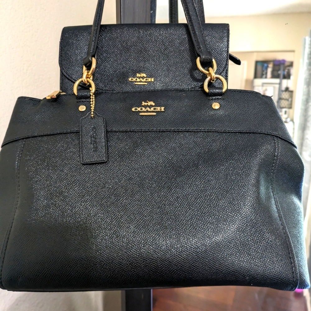 Coach satchel with Wallet